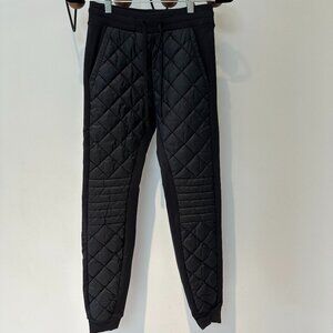 ALO Airbrush Winter Warm High-Waist Moto Puffer Pant